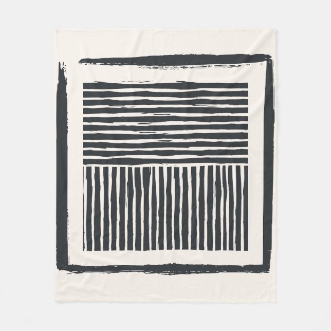 Manta Polar Tinta de línea antigua (Anverso)