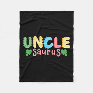Manta Polar Tío Saurus Kids Dinosaur Birthday Party Family M