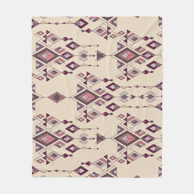 Manta Polar Típica cosecha de azteca sin mar (Anverso)