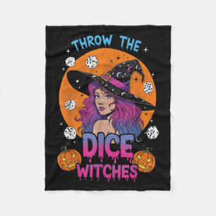 Manta Polar Tirar las brujas de los dados Fiesta Bunco Hallowe