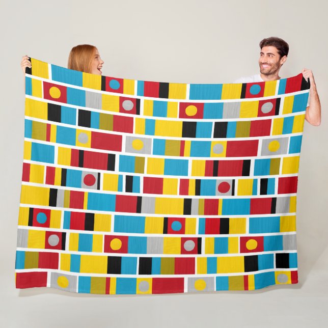 Manta Polar Tiras de tótem (In situ)