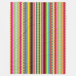 Manta Polar Tiras en Swirls