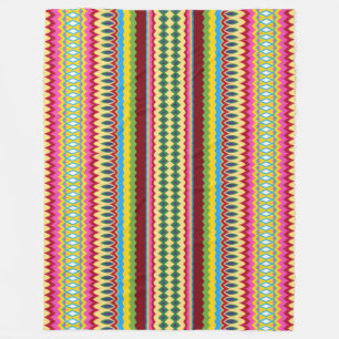 Manta Polar Tiras en Swirls