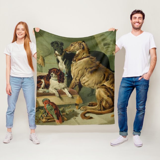 Manta Polar Tiro del paño grueso y suave de la pintura del (In situ)