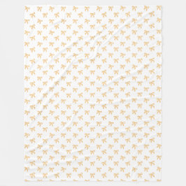 Manta Polar Tis' The Season To Sparkle Christmas Bow Gold