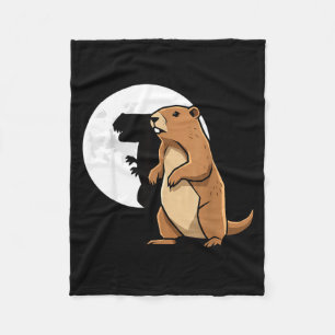 Manta Polar Títere de dinosaurio de sombra de marmota Marmota