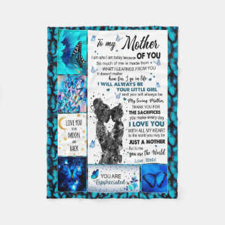 Manta Polar to my mom blanket from Son,mothers blanket