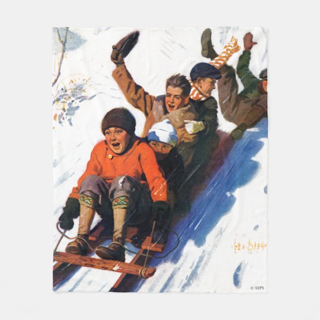 Manta Polar Tobagganismo (Anverso)