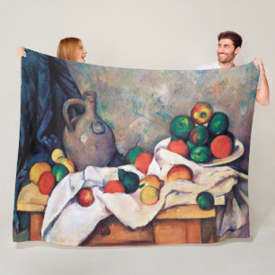 Manta Polar Todavía la vida con las frutas, Paul Cezanne