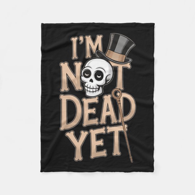 Manta Polar Todavía no estoy muerto (Anverso)