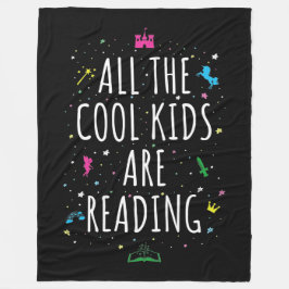 Manta Polar Todos los niños de Guay están leyendo