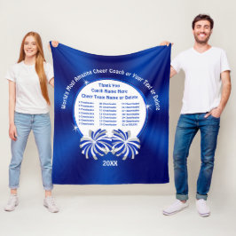 Manta Polar Todos los nombres de animadores regalos de entrena