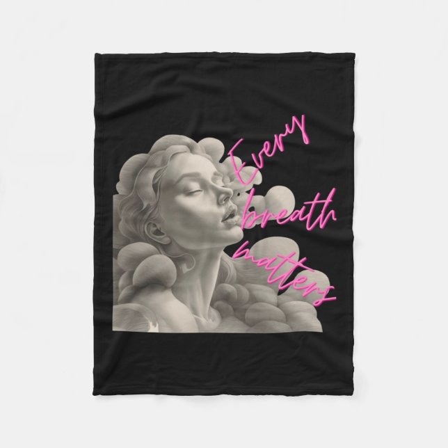 Manta Polar Todos Los Regalos De Respiración Por Diversión De  (Anverso)