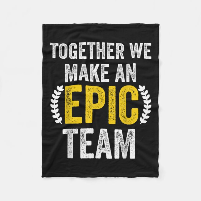 Manta Polar Together We Make An Ec Team - Awesome Coworkers Te (Anverso)