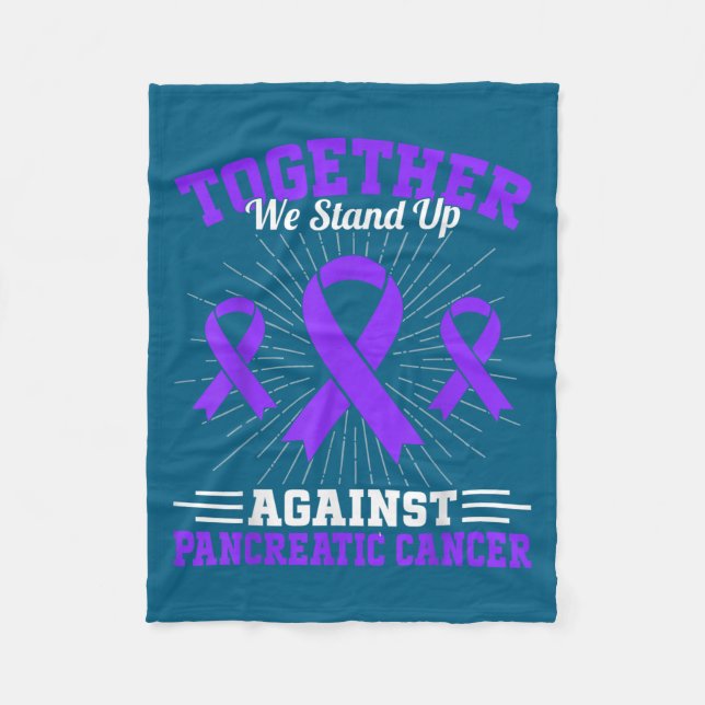 Manta Polar Together We Stand Up Against Pancreatic Cancer Mot (Anverso)