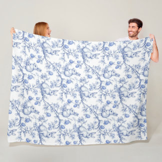 Manta Polar Toile De Jouy Fleece Blanket