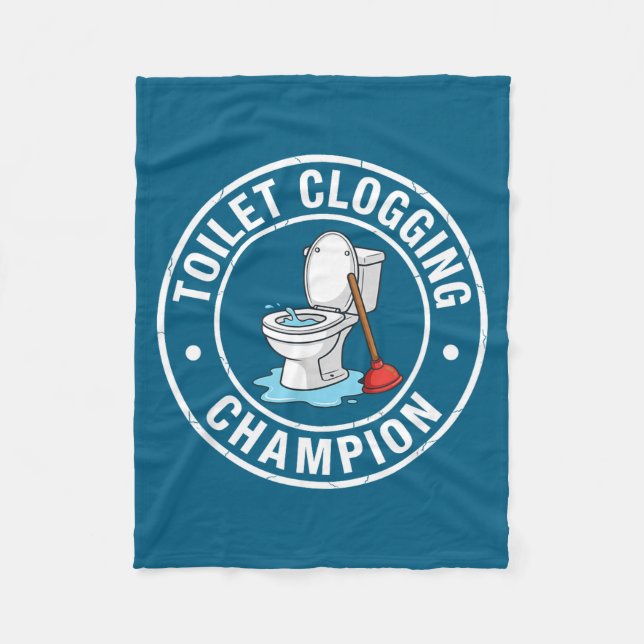 Manta Polar Toilet Champion Clogging Custom (Anverso)