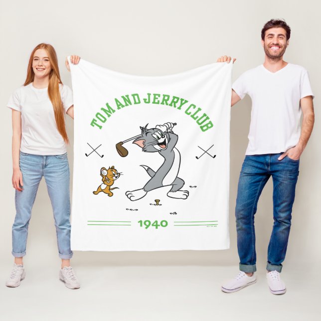 Manta Polar Tom y Jerry Golfing Club 1940 (In situ)