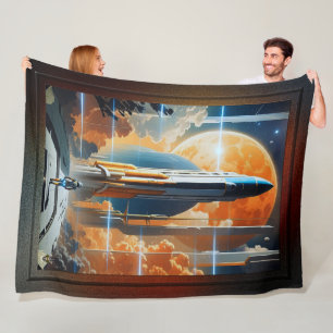 Manta Polar Tome El Lanzamiento Lunar - Viaje Al Poster Moon R