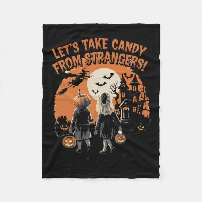 Manta Polar Tomemos el dulce de los extraños 3 (Anverso)