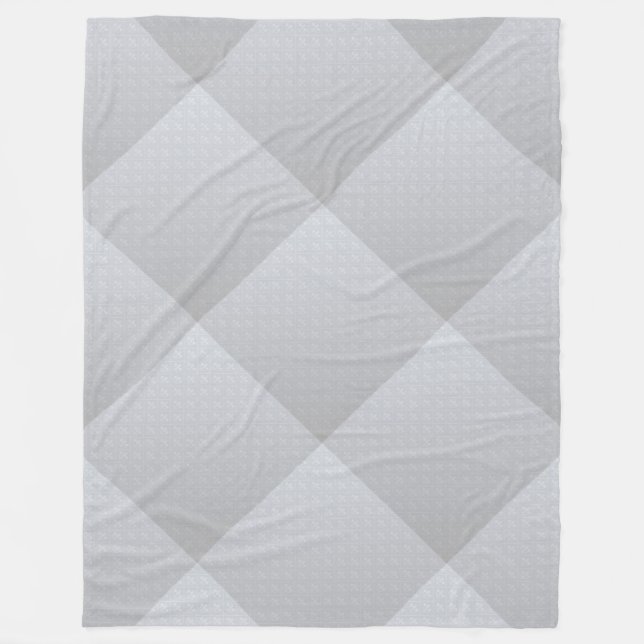 Manta Polar Tonos múltiples de Grays Fleur de Lis (Anverso)