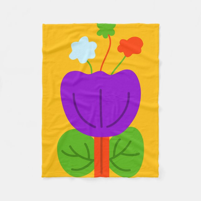 Manta Polar Tonos vibrantes (Anverso)