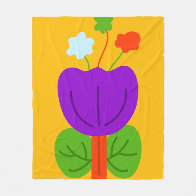 Manta Polar Tonos vibrantes (Anverso)