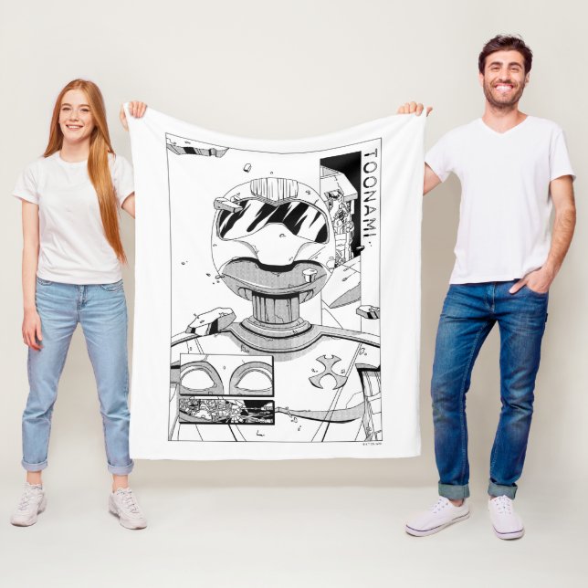 Manta Polar Toonami TOM 5 y SARA Comic Style Parachoque (In situ)