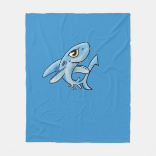 Manta Polar Toothy Grin Shark Fleece Blanket