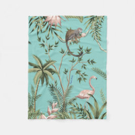 Manta Polar Toque de impresión para animales franceses