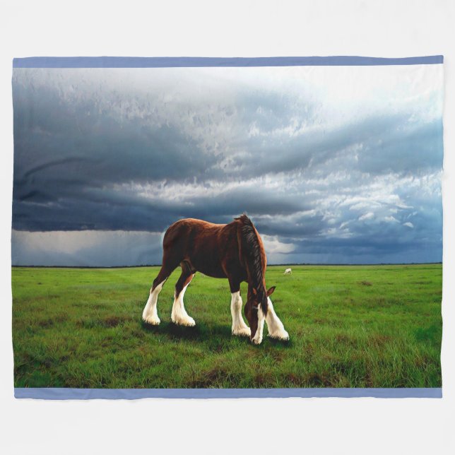Manta Polar Tormenta de Clydesdale (Frente (Horizontal))