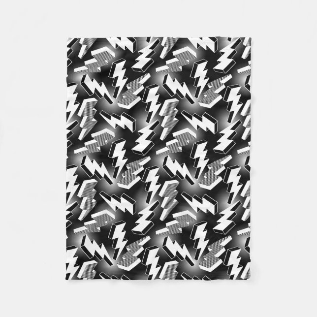 Manta Polar Tornillos relámpago (Anverso)