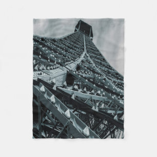 Manta Polar Torre Eifel de París Acero y cielo