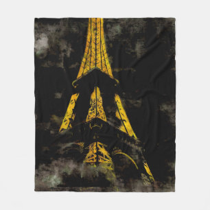 Manta Polar Torre Eiffel en la noche
