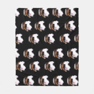 Manta Polar Tortoiseshell Guinea Cerdos Media Fleece Blanket.