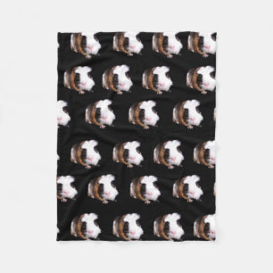 Manta Polar Tortoiseshell Guinea Cerdos Pequeña Fleece Blanket