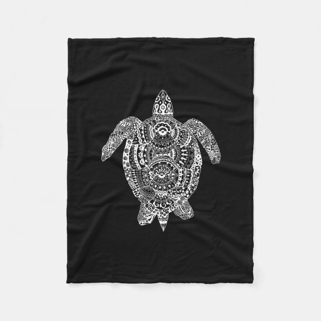 Manta Polar Tortuga del zen (Anverso)
