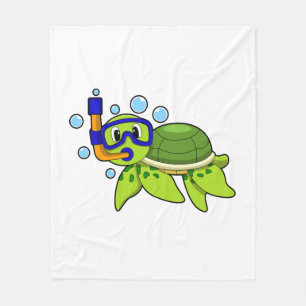 Manta Polar Tortuga para bucear con tubo