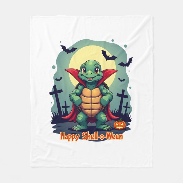 Manta Polar Tortuga Shell-o-Ween (Anverso)