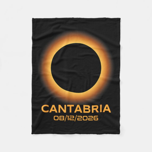 Manta Polar Total Solar Eclipse 2026 Cantabria Spain Totality (Anverso)
