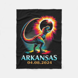 Manta Polar Totalidad De Arkansas Eclipse Solar Total 2024 T R