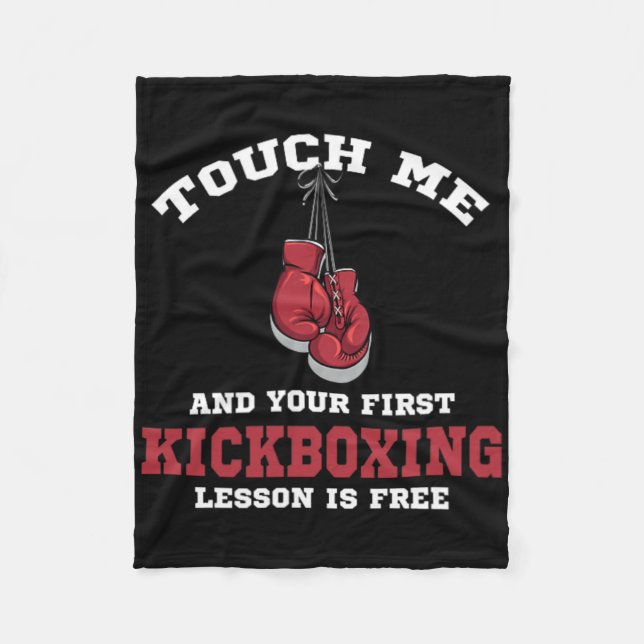 Manta Polar Touch Me And Your First Kickboxing Lessin Is Free  (Anverso)