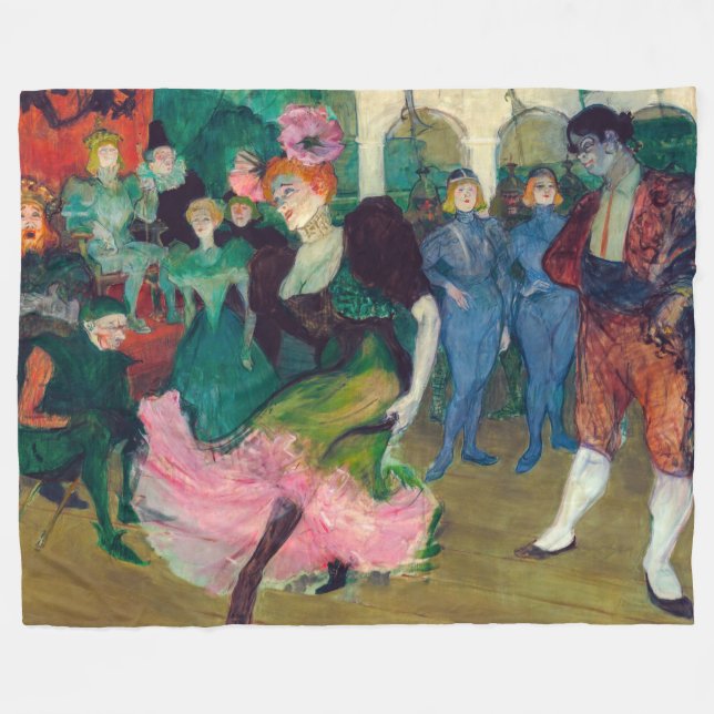 Manta Polar Toulouse-Lautrec - Marcelle Lender, Dancing Bolero (Frente (Horizontal))