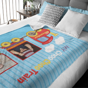 Manta Polar Toy Train Toddler Boy Birthday Blue