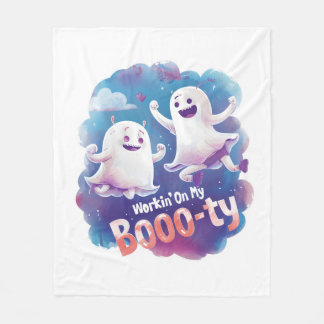 Manta Polar Trabajar en mi Booo-ty