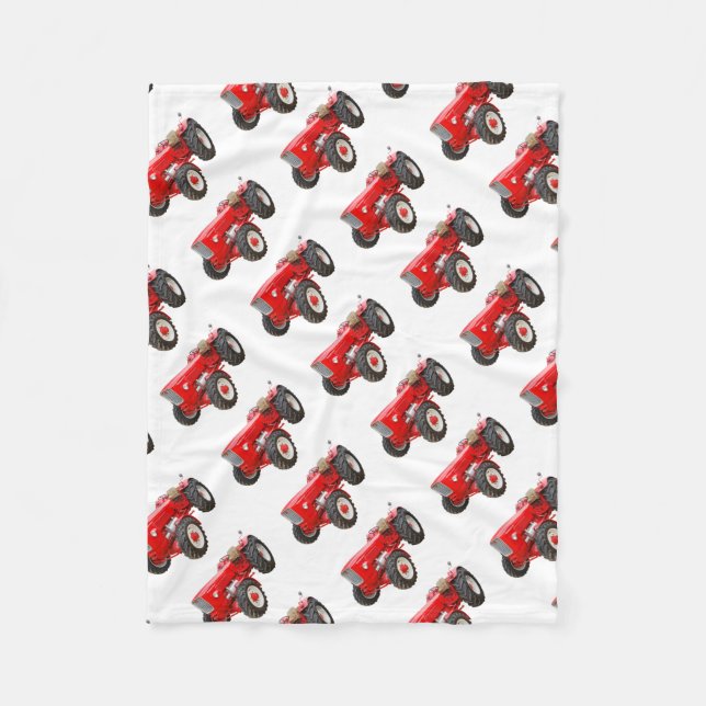 Manta Polar Tractor viejo Güldner g 75 AS (Anverso)