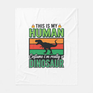 Manta Polar Traje De Humano De Dinosaurio Gracioso Para Hallow