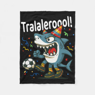 Manta Polar Tralalero Tralala Italian Brainrot Chicos Fútbol B
