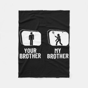 Manta Polar Traslado de tu hermano mi hermano hermana Funny Dm