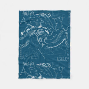 Manta Polar Traslado transparente Repitiendo Ashley Elegir col